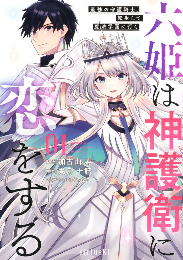 六姫は神護衛に恋をする ~最強の守護騎士、転生して魔法学園に行く~(1)