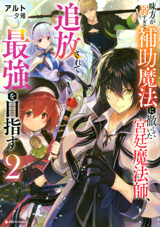 味方が弱すぎて補助魔法に徹していた宮廷魔法師、追放されて最強を目指す２